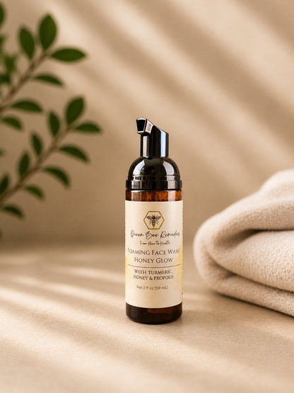 Honey Glow Face Wash - Foaming All-Natural Face Wash